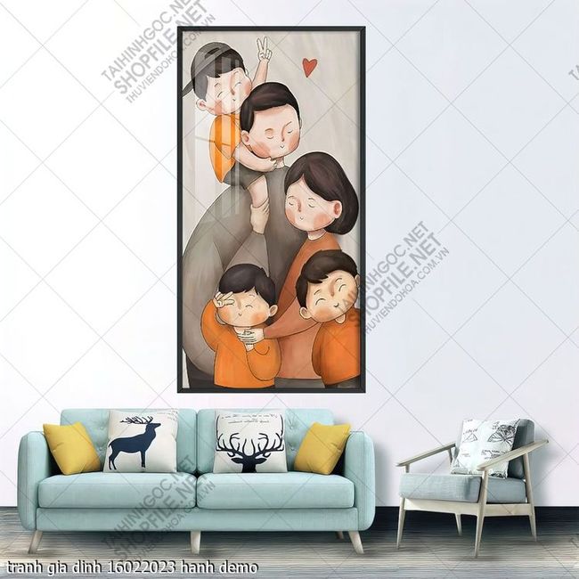 tranh gia dinh 16022023 hanh